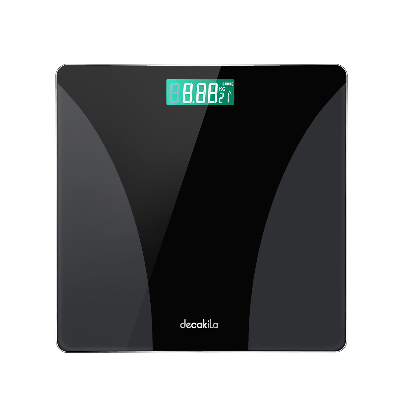 Decakila KMTT038W | Body Scale | 2.5kg - 180kg | Temperature Display | Toughened Glass | 1 Year Warranty