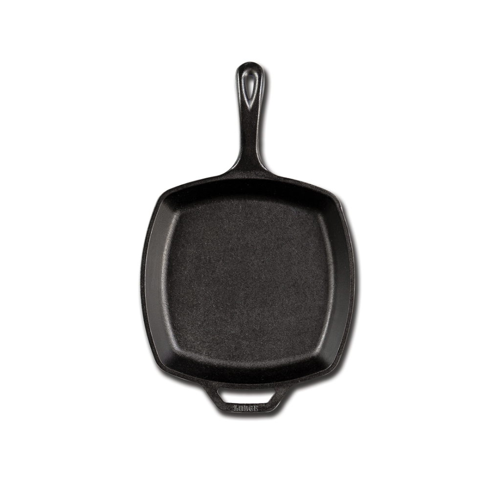 Lodge | L8SQ3 | 26.6cm Seasoned Square Cast Iron Skillet