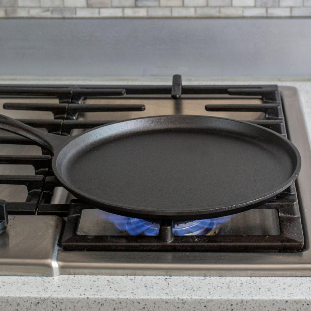 Lodge | L9OG3 | Cast Iron Seasoned Cast Iron Griddle 10.5"