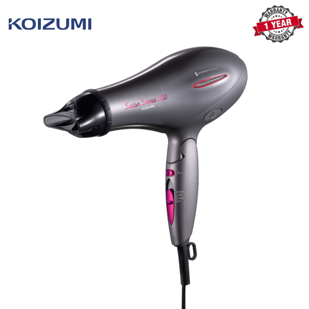 Koizumi | KHD9910/SH | Seiki Salon Sense 300 Hair Dryer | 1 Year Warranty