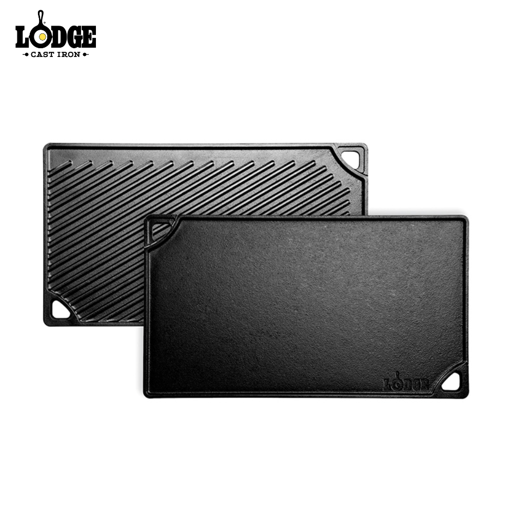 Lodge |  LDP3 | Cast Iron Double Play Seasoned Cast Iron Reversible Grill/Griddle