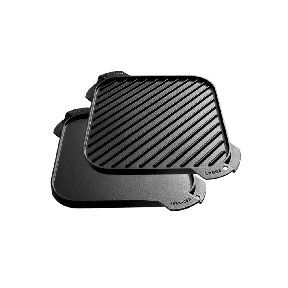 Lodge | LSRG3 | 26.6 cm Seasoned Cast Iron Reversible Grill/Griddle