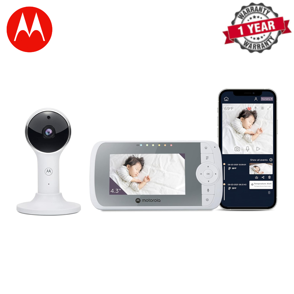 Motorola | VM64 | Verve Cam+ Baby Monitor | 1 Year Warranty