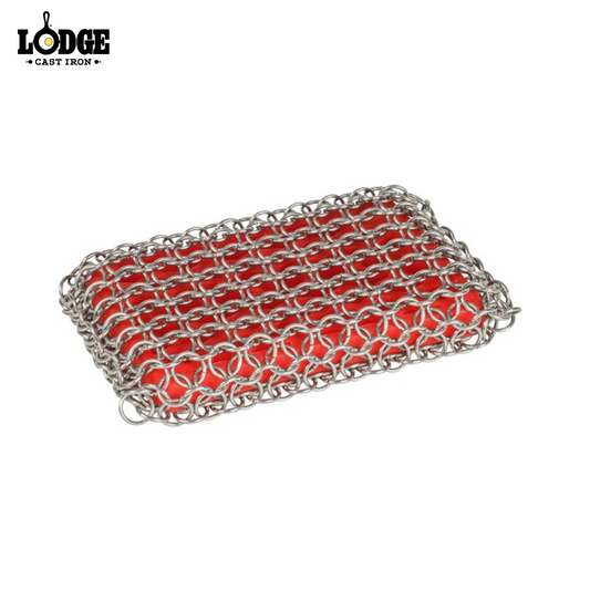 Lodge | ACM10R41 | Cast Iron Red Chainmail Scrubbing Pad