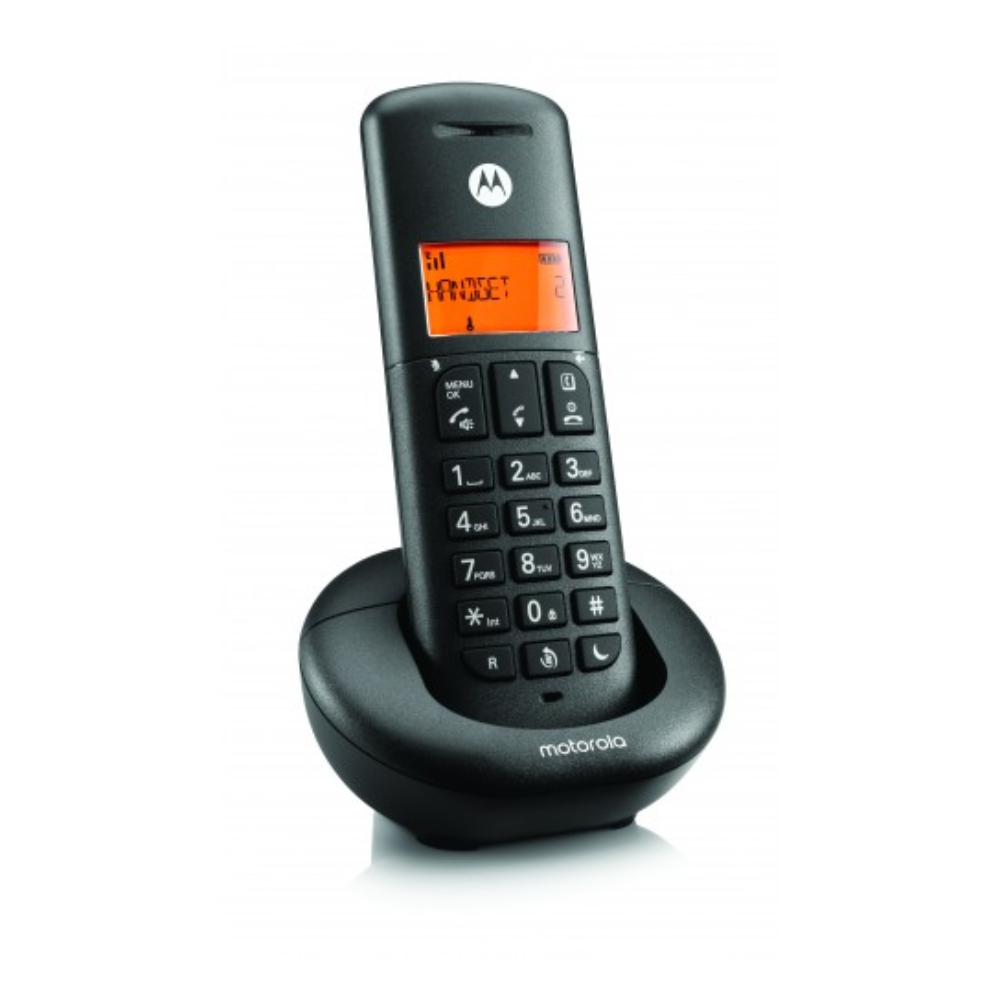 Motorola | E201 | Cordless Phone Single Handset | 2 Year Warranty