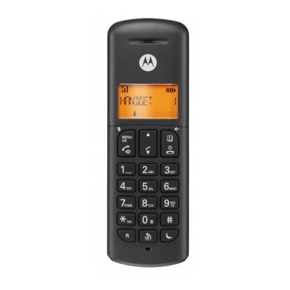 Motorola | E201 | Cordless Phone Single Handset | 2 Year Warranty