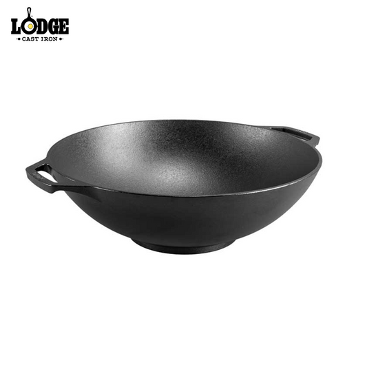 Lodge | L14WINT | 35.5cm Seasoned Cast Iron Wok