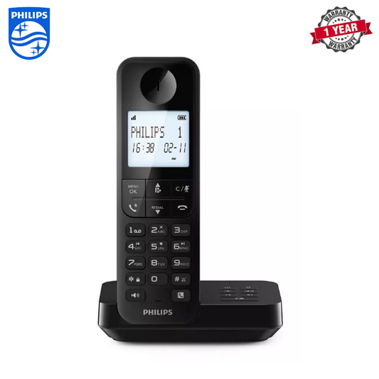 Philips | D2751B/90 | Cordless Phone with Answering Machine | 1 Year Warranty