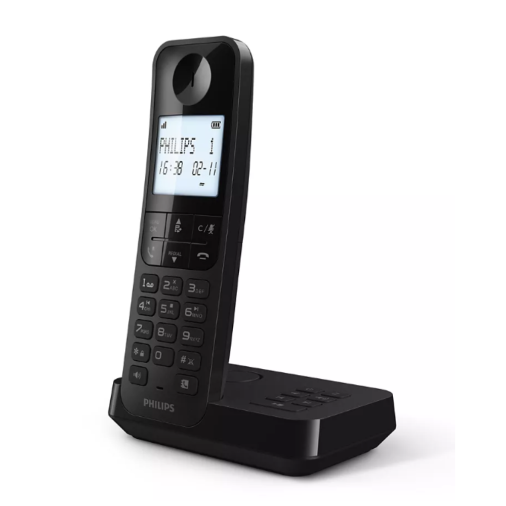 Philips | D2751B/90 | Cordless Phone with Answering Machine | 1 Year Warranty