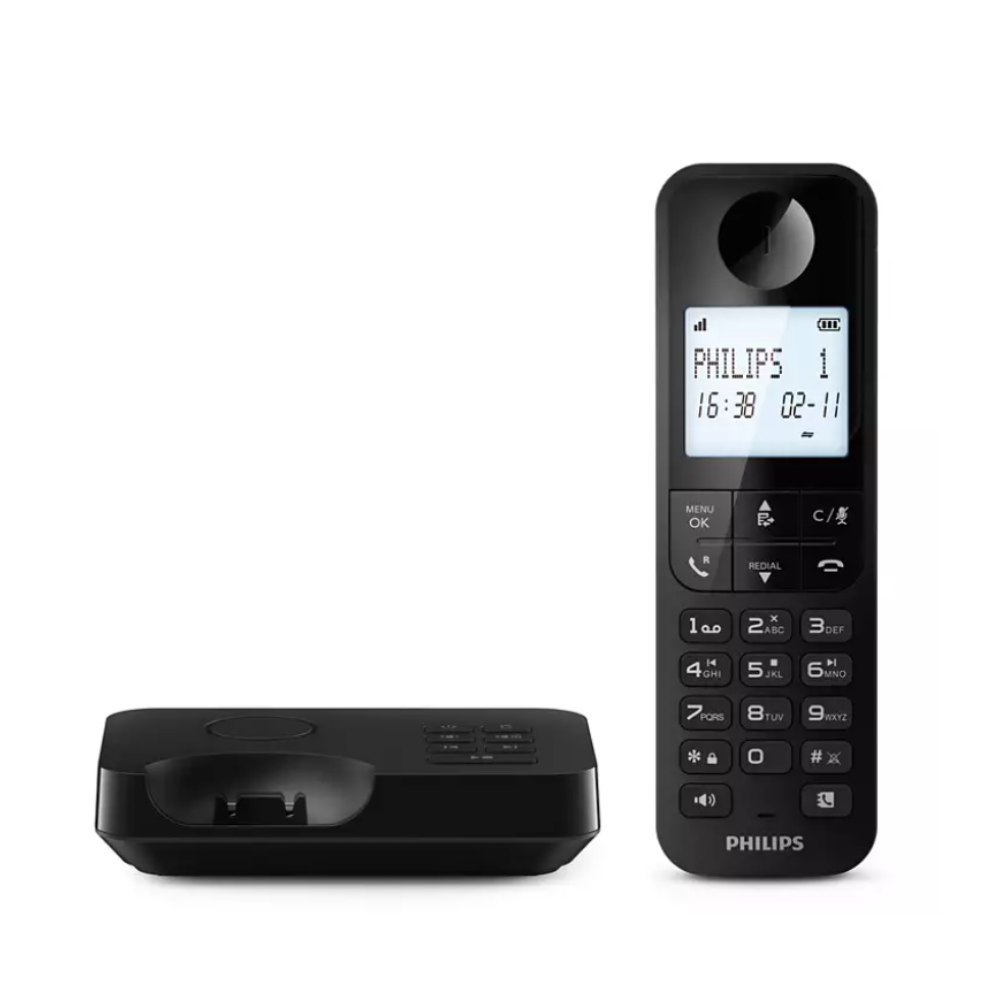 Philips | D2751B/90 | Cordless Phone with Answering Machine | 1 Year Warranty