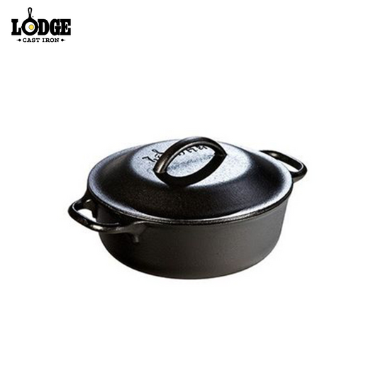 Lodge | L1SP3 | 16.5cm Seasoned Cast Iron Dutch Oven