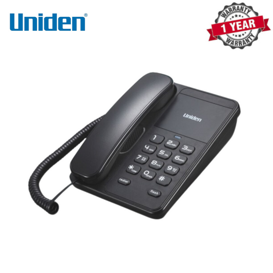 Uniden | AS7202 | Corded Phone Desktop with Message Waiting Lamp | 1 Year Warranty