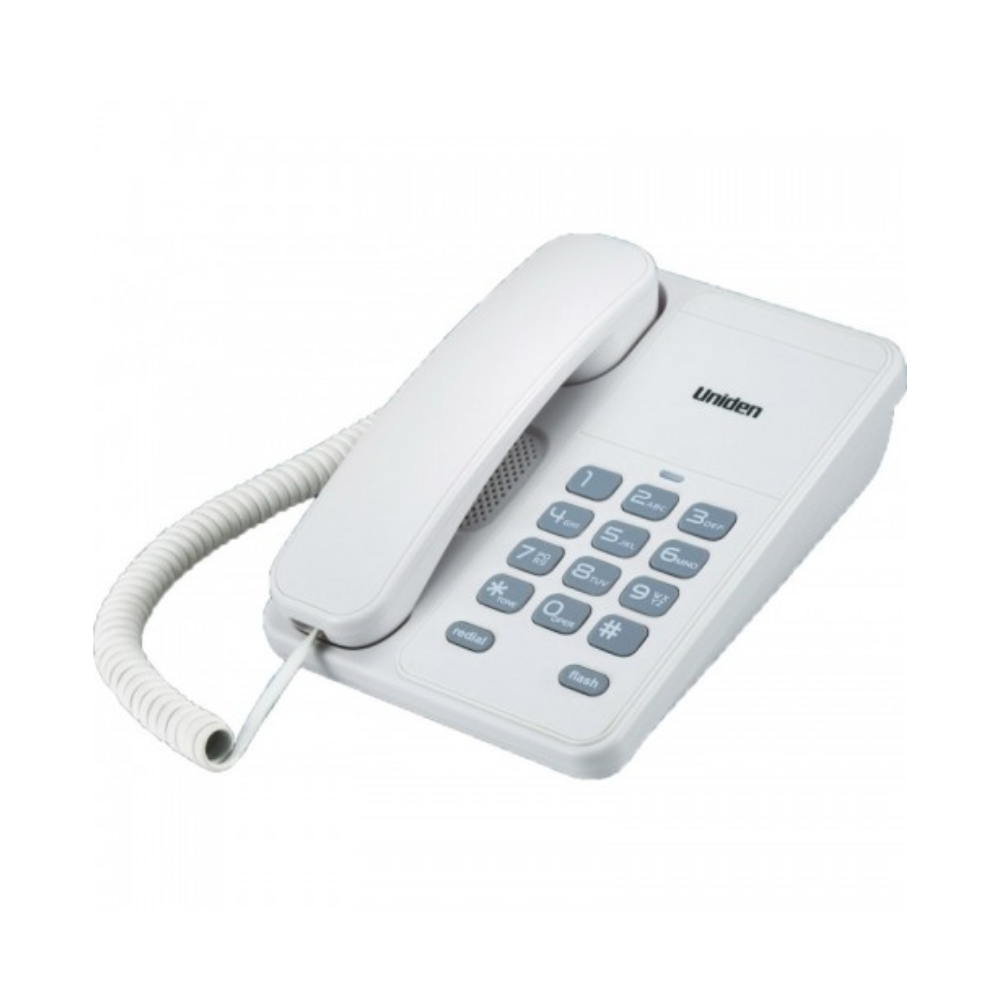 Uniden | AS7202 | Corded Phone Desktop with Message Waiting Lamp | 1 Year Warranty