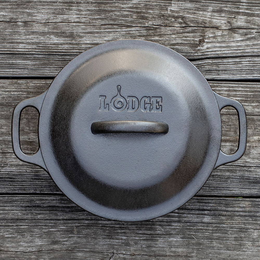 Lodge | L2SP3 | 20.3cm Seasoned Cast Iron Dutch Oven