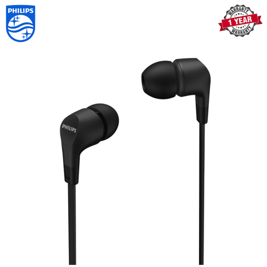 Philips | TAE1105BK/00 | Wired In-ear with Mic | 1 Year Warranty