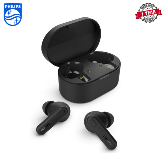 PHILIPS | TAT1108/97BK | True Wireless Headphone, In-ear Bluetooth Earphone | 1 Year Warranty