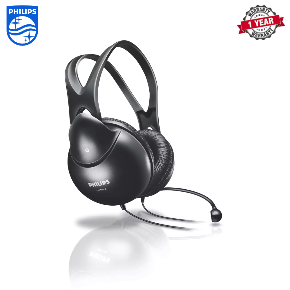 PHILIPS | SHM1900/00 | Wired PC Headset | 1 Year Warranty