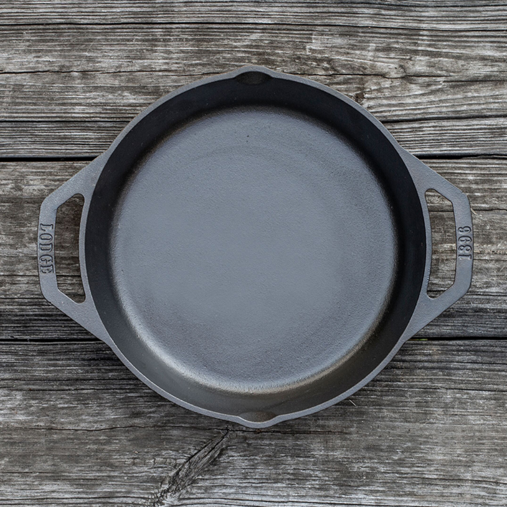 Lodge | L8SKL | Cast Iron Classic Seasoned Cast Iron Dual Handle Pan 10.25"