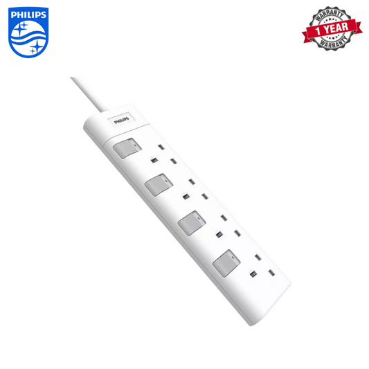 Philips | CHP3140WA/68 | 4-Way Extension Lead with Individual Switch