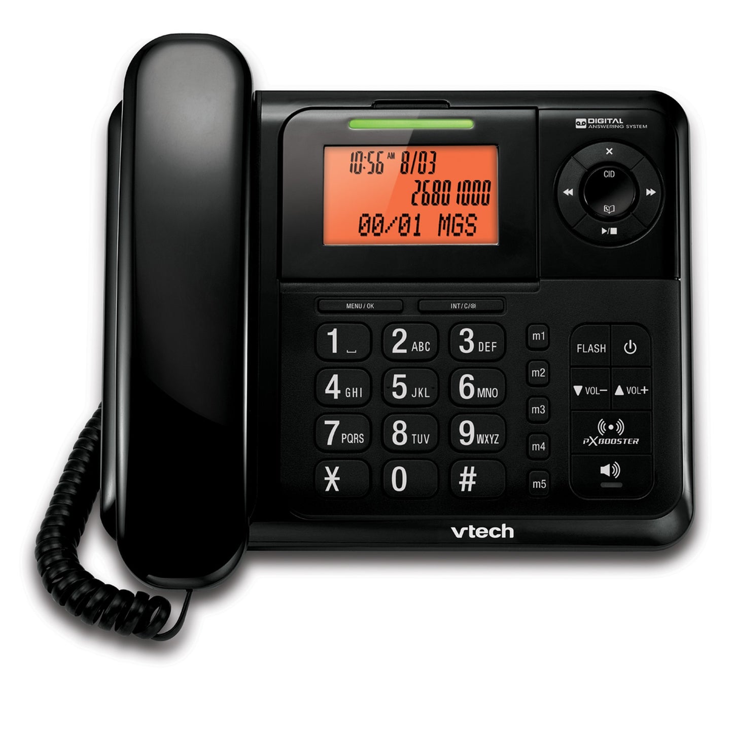 Vtech | CS6147 | Cordless & Corded Combo Phone with Answering System | 2 Years Warranty