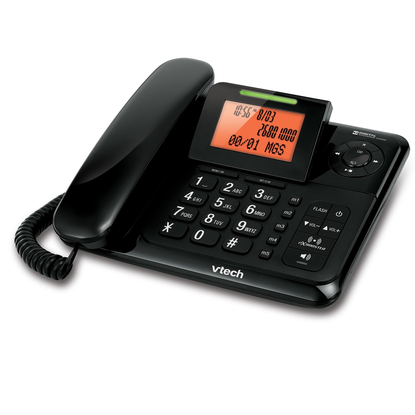 Vtech | CS6147 | Cordless & Corded Combo Phone with Answering System | 2 Years Warranty