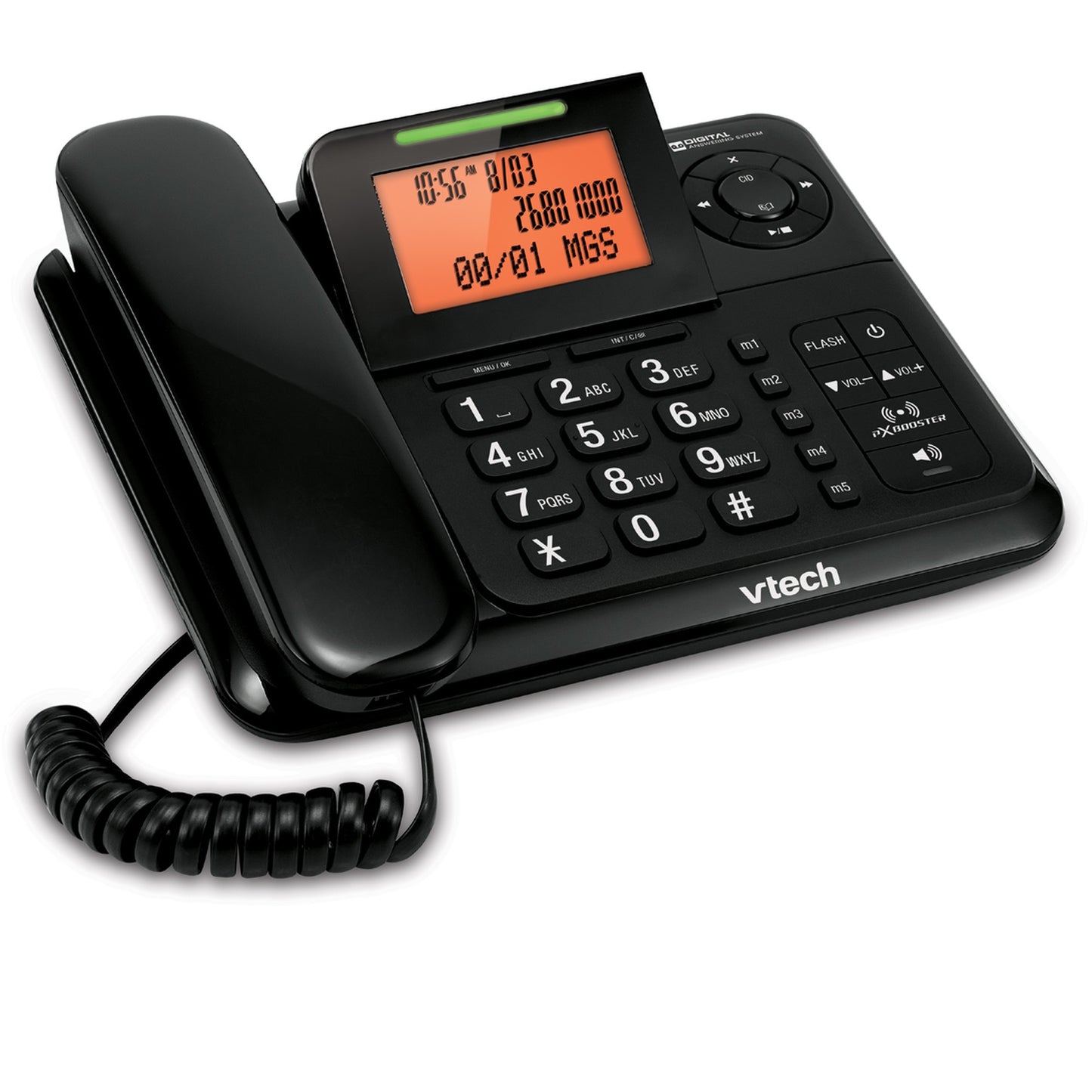 Vtech | CS6147 | Cordless & Corded Combo Phone with Answering System | 2 Years Warranty