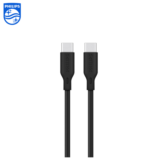 Philips Cable USB C to USB C | DLC4561CB/00 | 65W, 2 Metre Length, 480 Mbps data transfer rate