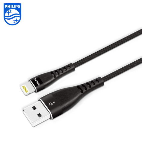 Philips Cable USB A to Lightning | DLC5204V/00 | 1.2 Metre, USB 2.0, 480Mbps