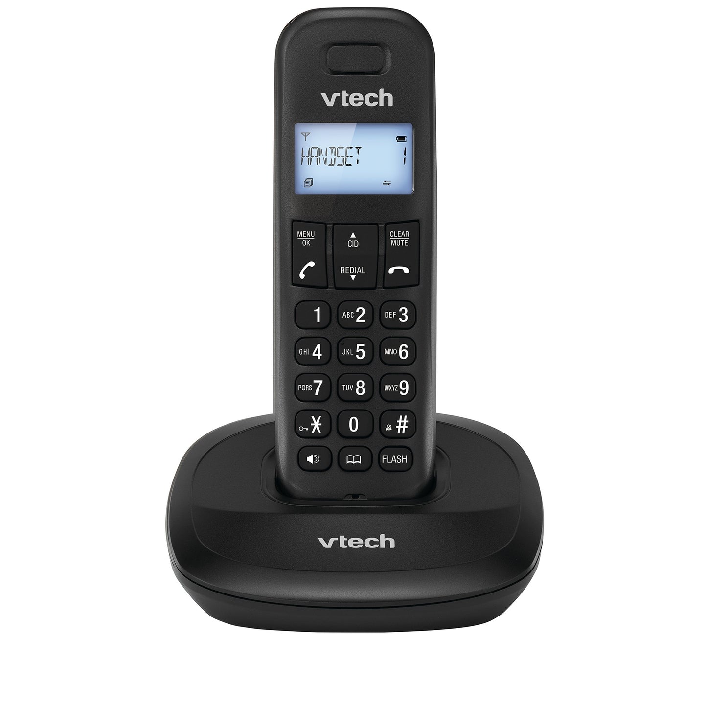 Vtech | ES1810A | Single Cordless Phone | Black | 2 Years Warranty