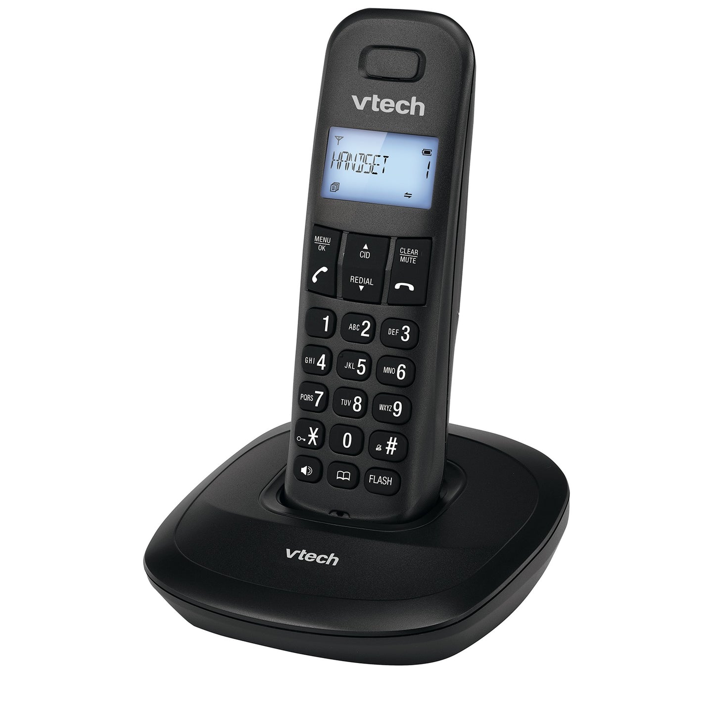 Vtech | ES1810A | Single Cordless Phone | Black | 2 Years Warranty