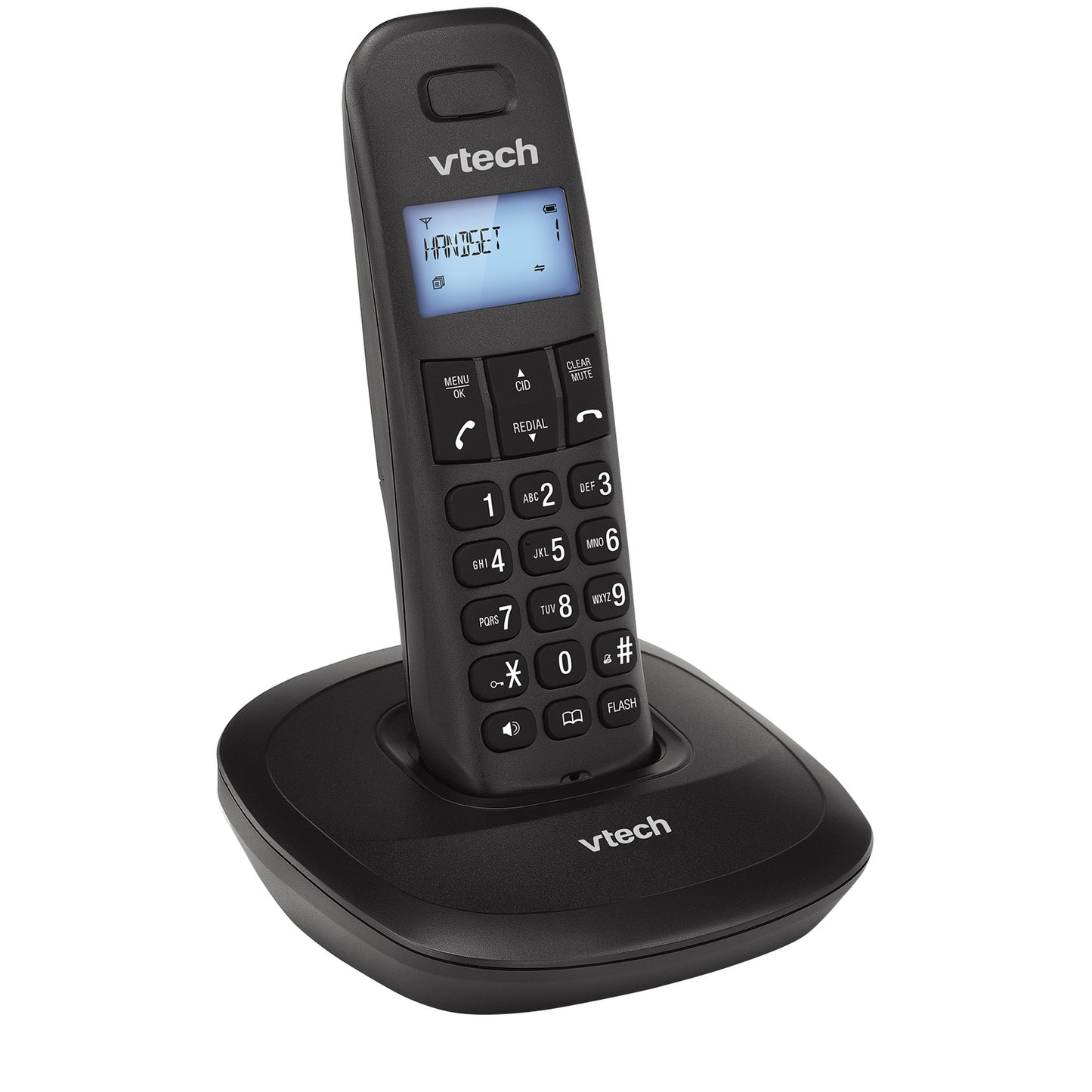 Vtech | ES1810A | Single Cordless Phone | Black | 2 Years Warranty