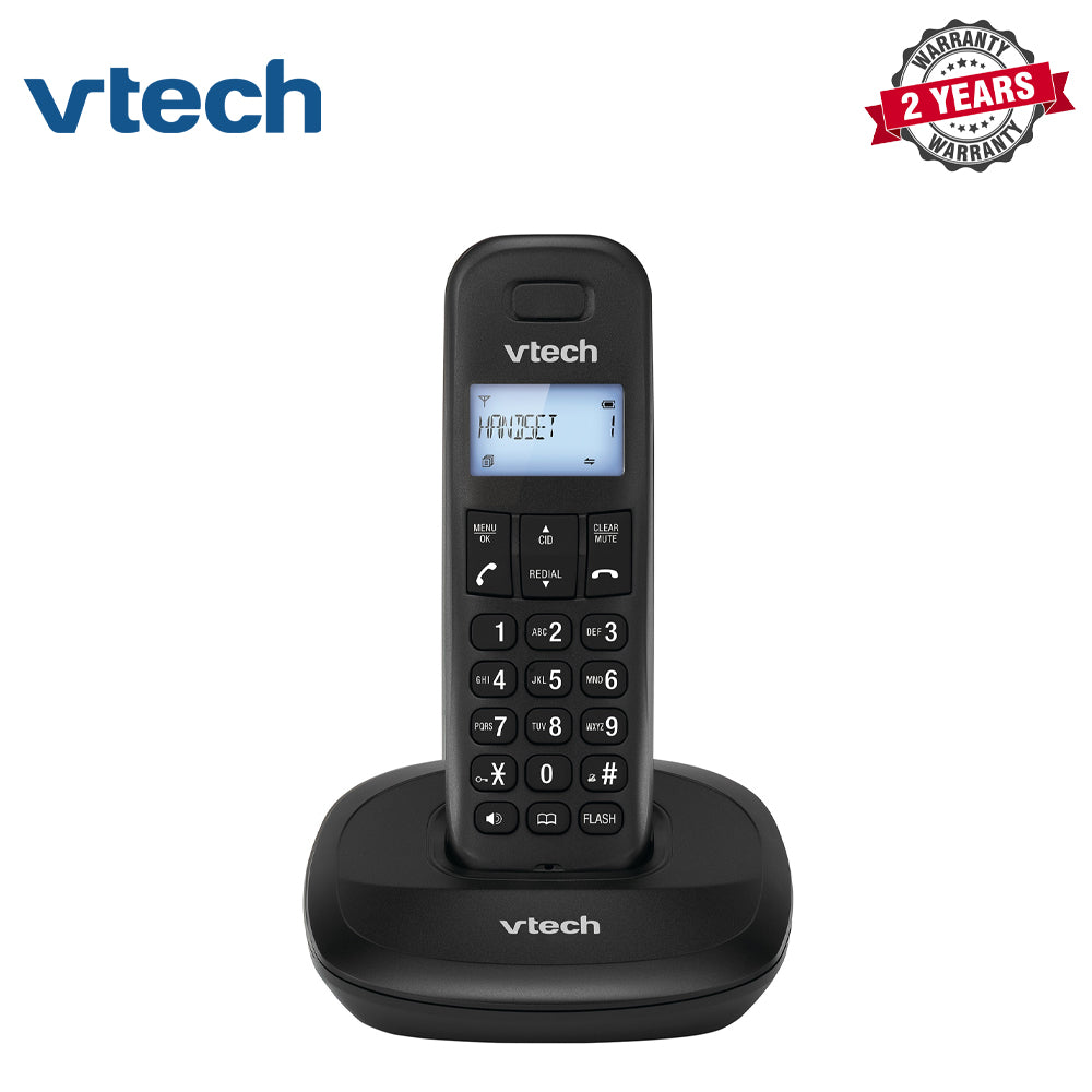 Vtech | ES1810A | Single Cordless Phone | Black | 2 Years Warranty