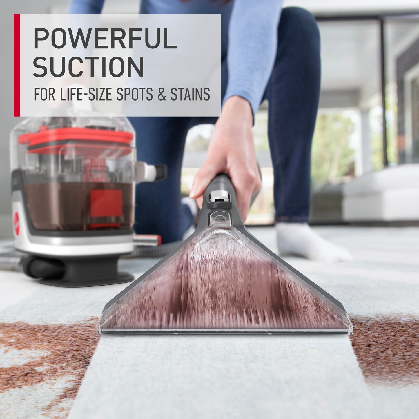 Hoover | HW-CS-SAA | Clean Slate Spot Vacuum Cleaner | 2 Years Warranty (FREE OXY SOLUTION 32Oz)