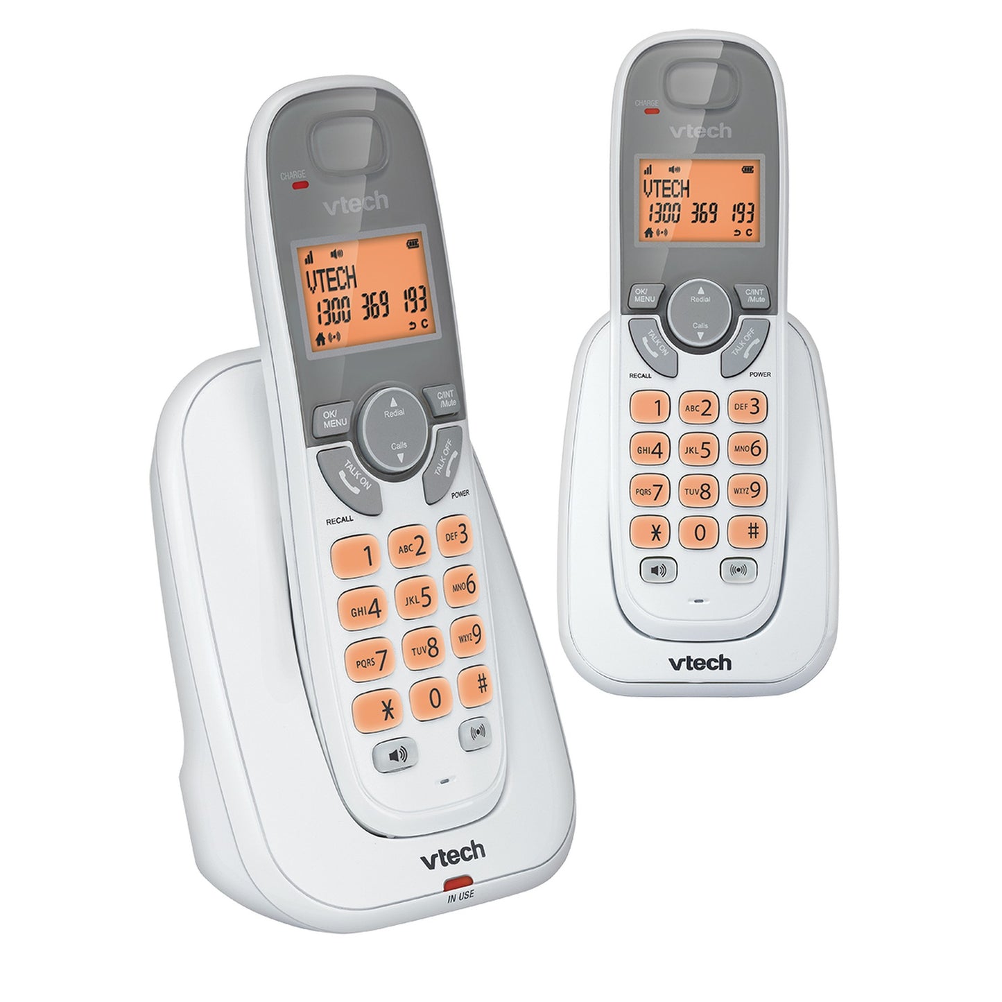 Vtech | FS6414-2A Twin Digital Cordless Phone Set | 2 Years Warranty