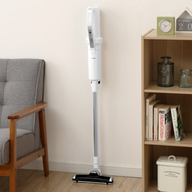 Iris Ohyama | SLDC8 | Cordless Stick Vacuum Cleaner, White | 1 Year Warranty