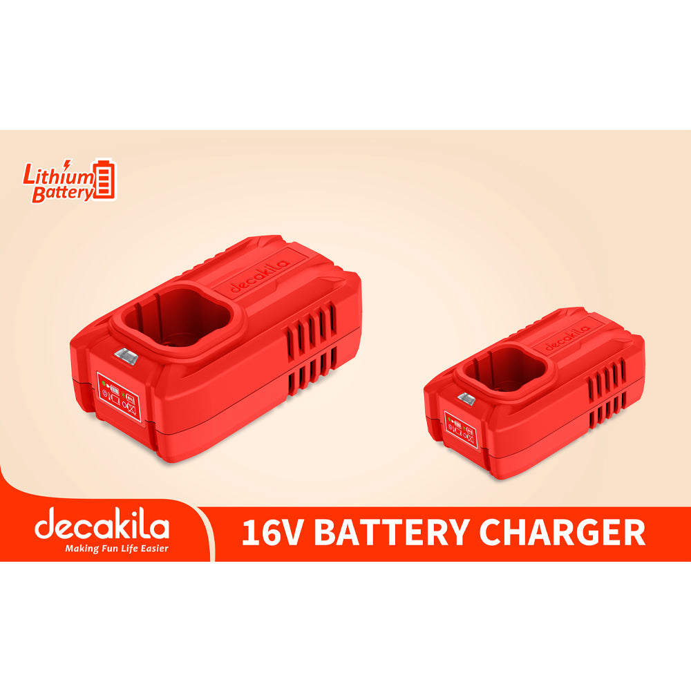 Decakila 16V SHARE Battery Series Charger and Rechargeable Battery