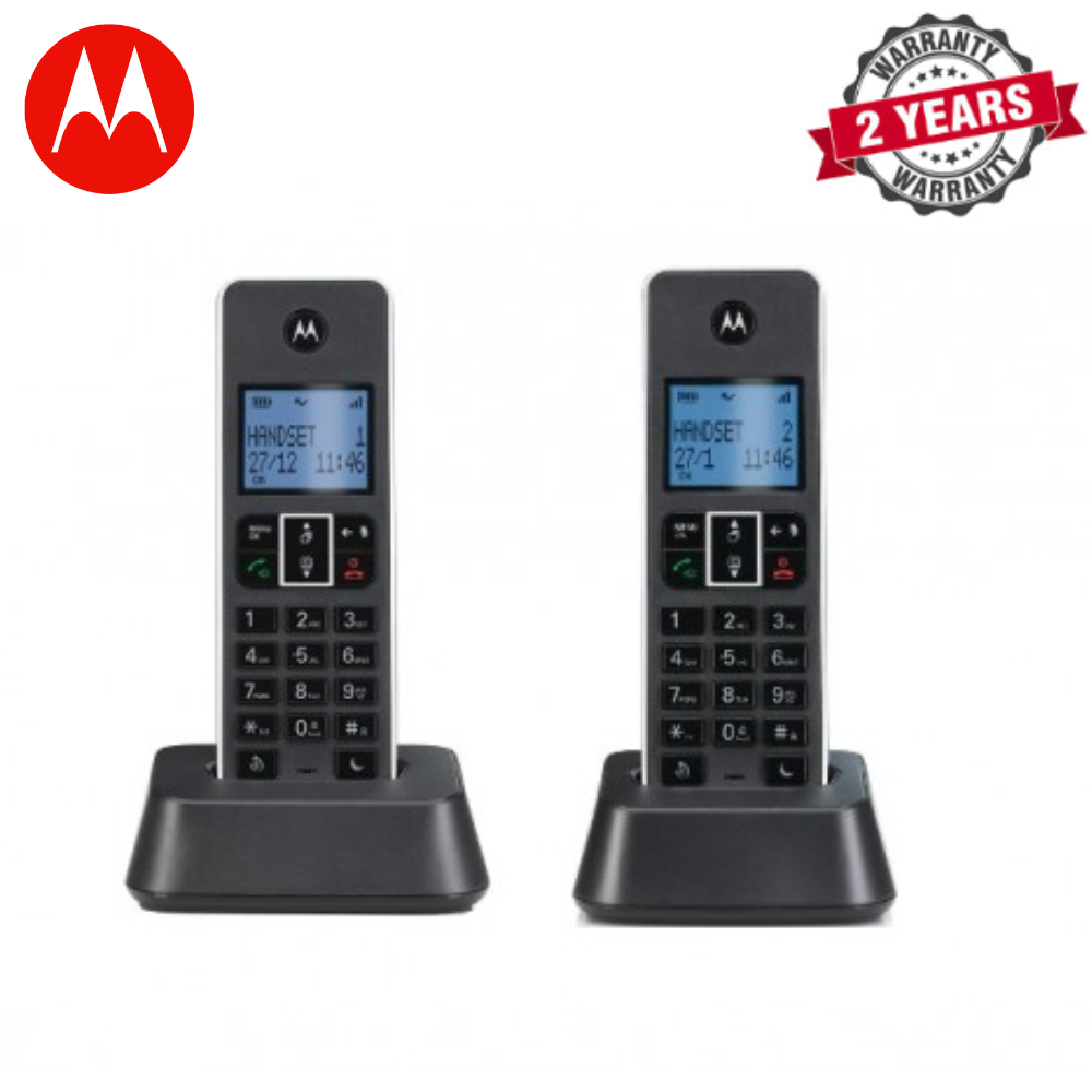 Motorola | IT.5.2x | Digital Twin Cordless Telephone | 2 Year Warranty