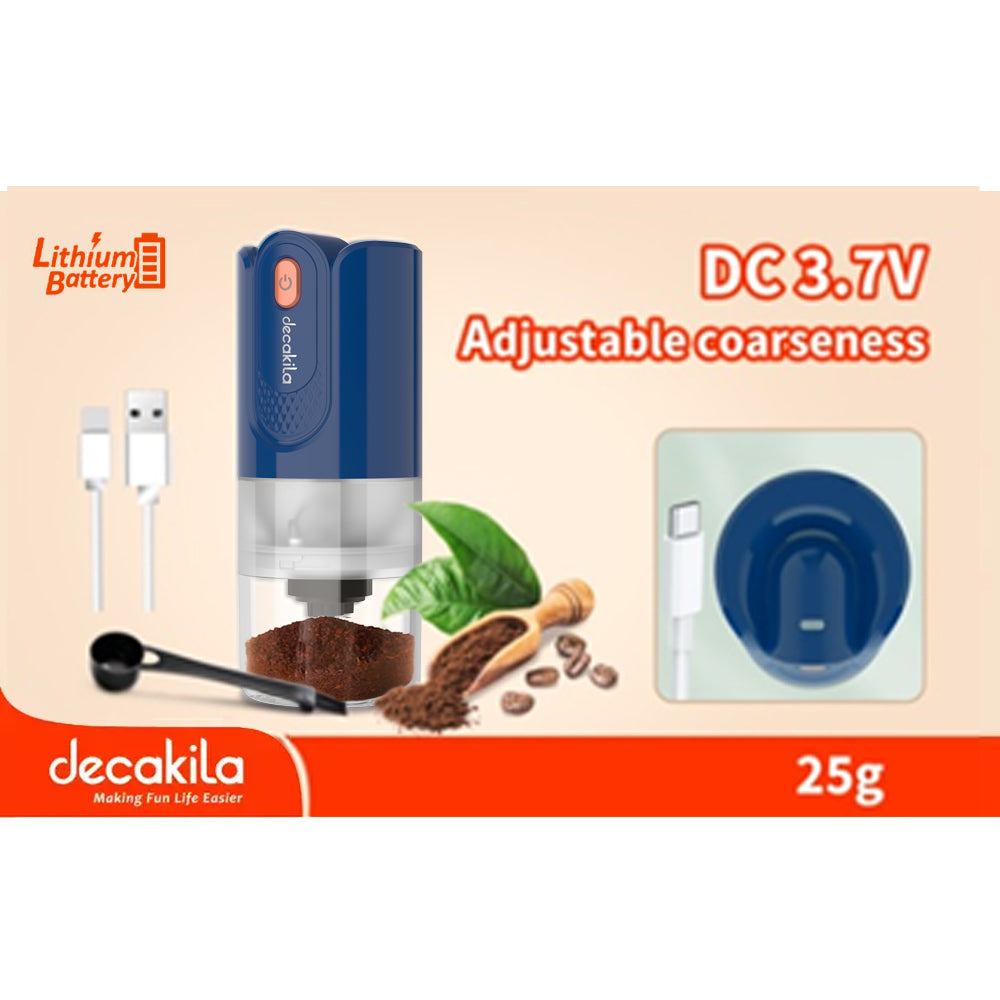 Decakila | KMCF029L/W | Decalife | Cordless Coffee Grinder, Ceramic Grinding Core | 1 Year Warranty