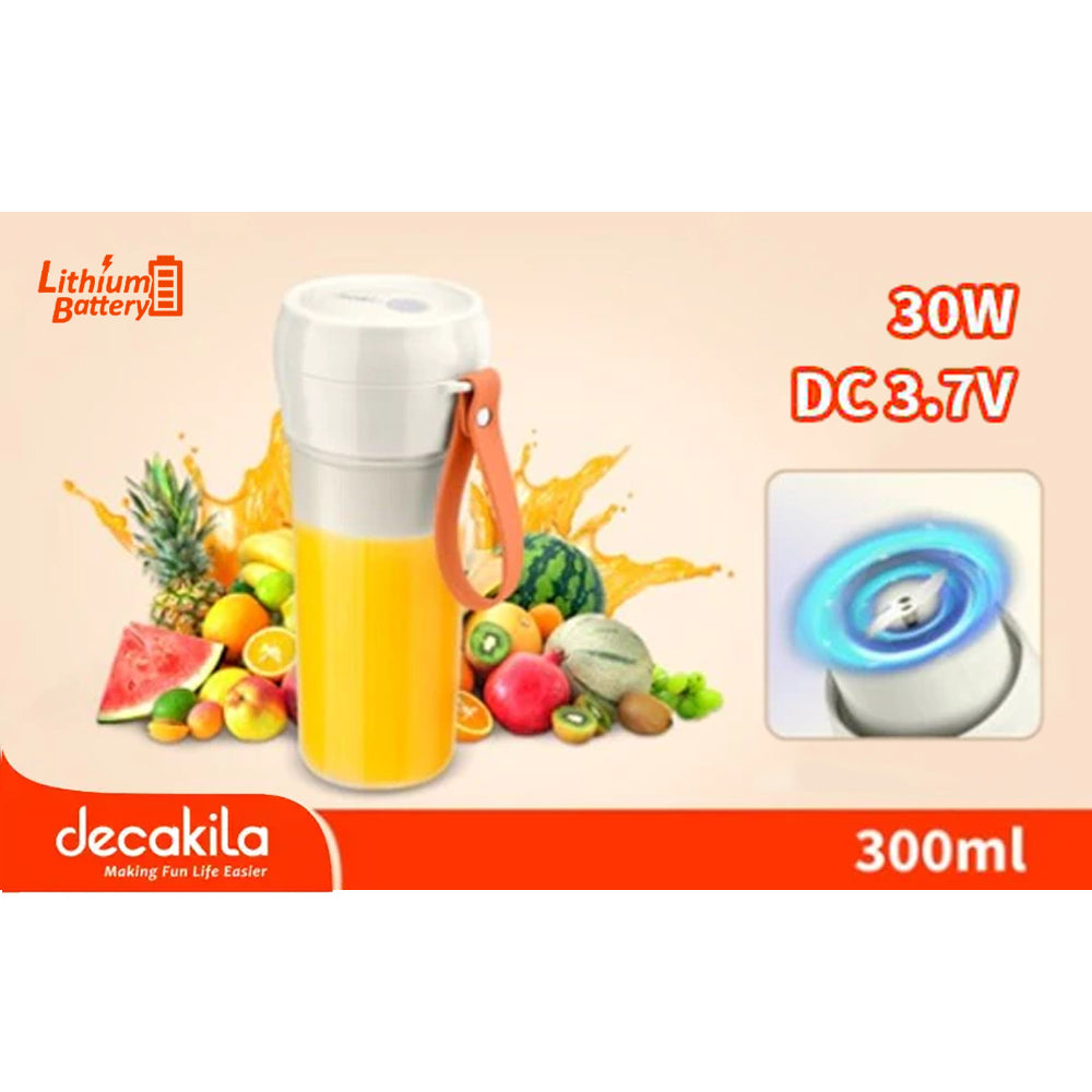 Decakila | KMJB035E/G | Decadeal | Cordless Portable Blender, 300ml, 30W | 1 Year Warranty