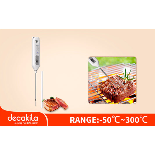 Decakila KMTT060W | Meat Thermometer | Instant Reading | Water Resistant | -50°C ~300°C | 1 Year Warranty