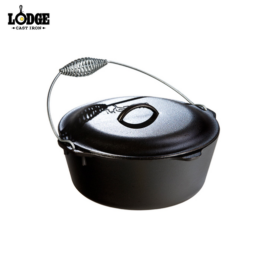 Lodge | L10DO3 |30.4 cm Seasoned Cast Iron Dutch Oven With Bail Handle