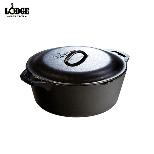 Lodge | L10DOL3 | Seasoned Cast Iron Dutch Oven 7QT/12.25