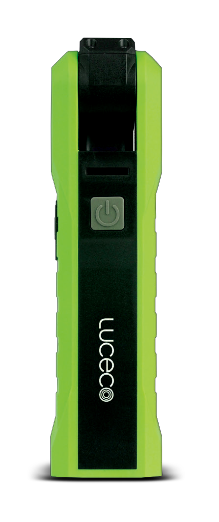 Luceco | LIL50T65UV | Slim Rechargeable 5W Inspection Torch with UV Light, Green | 1 Year Warranty