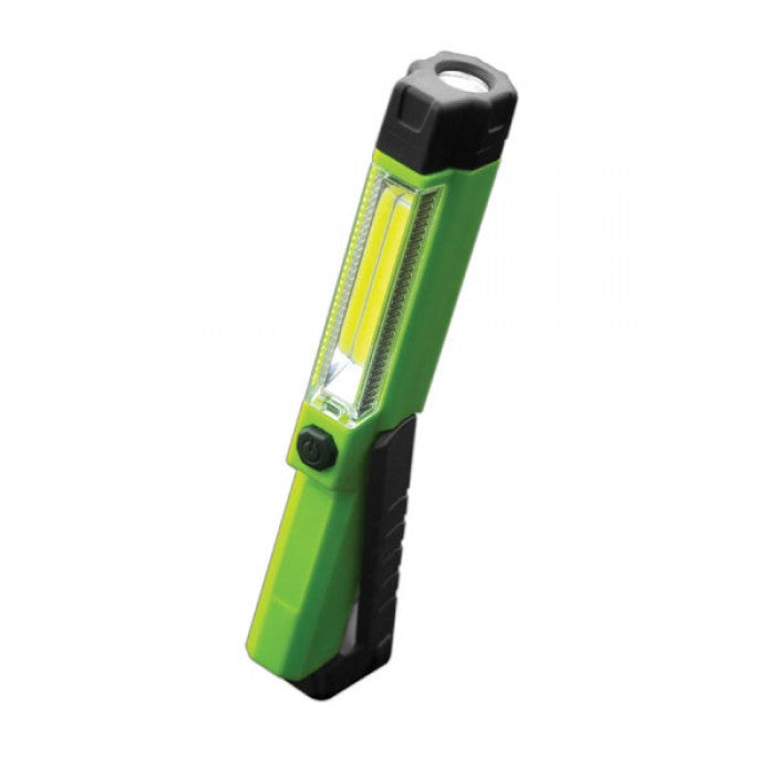 Luceco | LILT15T65 | LED Rechargeable Tilting Mini Inspection Torch, Green | 1 Year Warranty