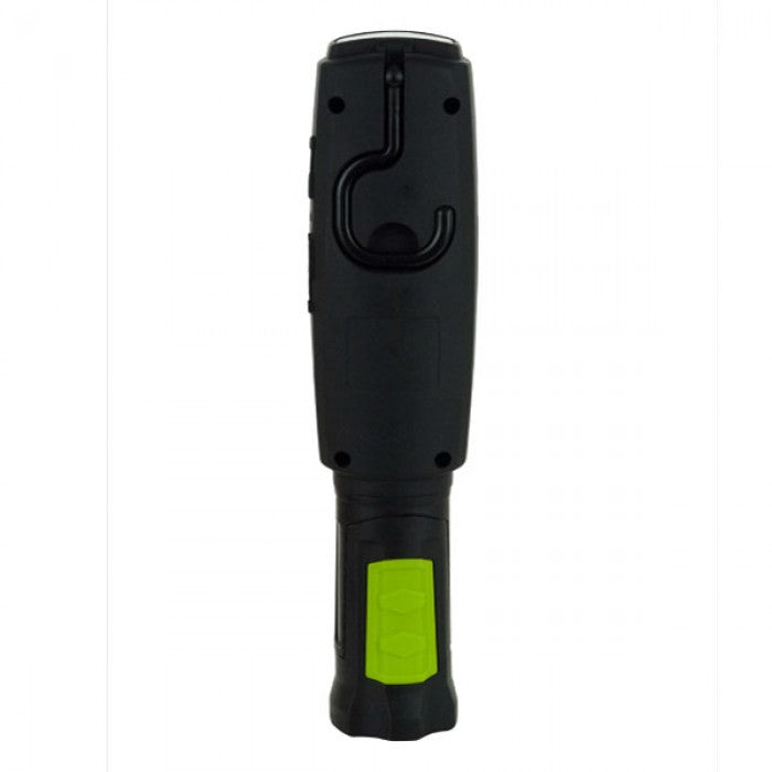 Luceco | LILT30R65 | LED Rechargeable Swivel Torch, 3W, Green | 1 Year Warranty