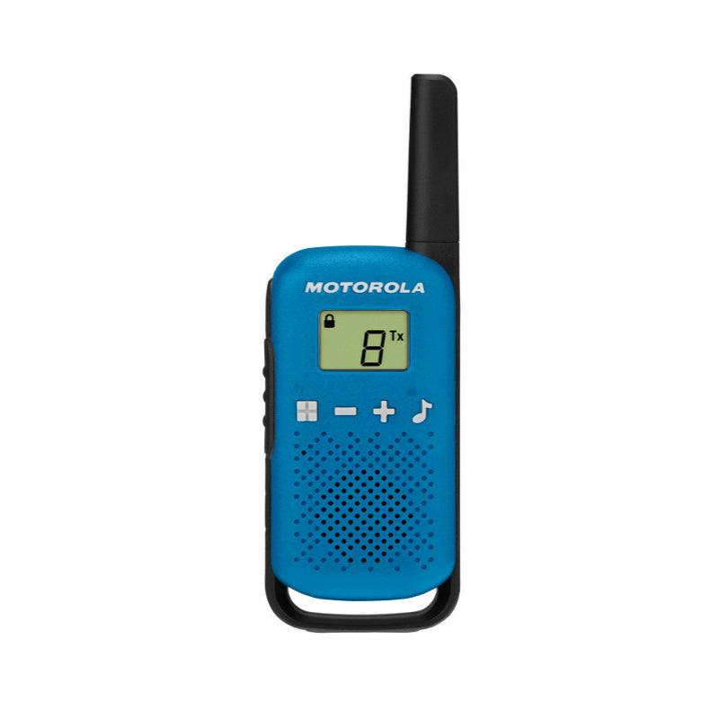 Motorola Solutions | T42 | Talkabout T42 Walkie Talkie -4KM, Blue | 1 Year Warranty