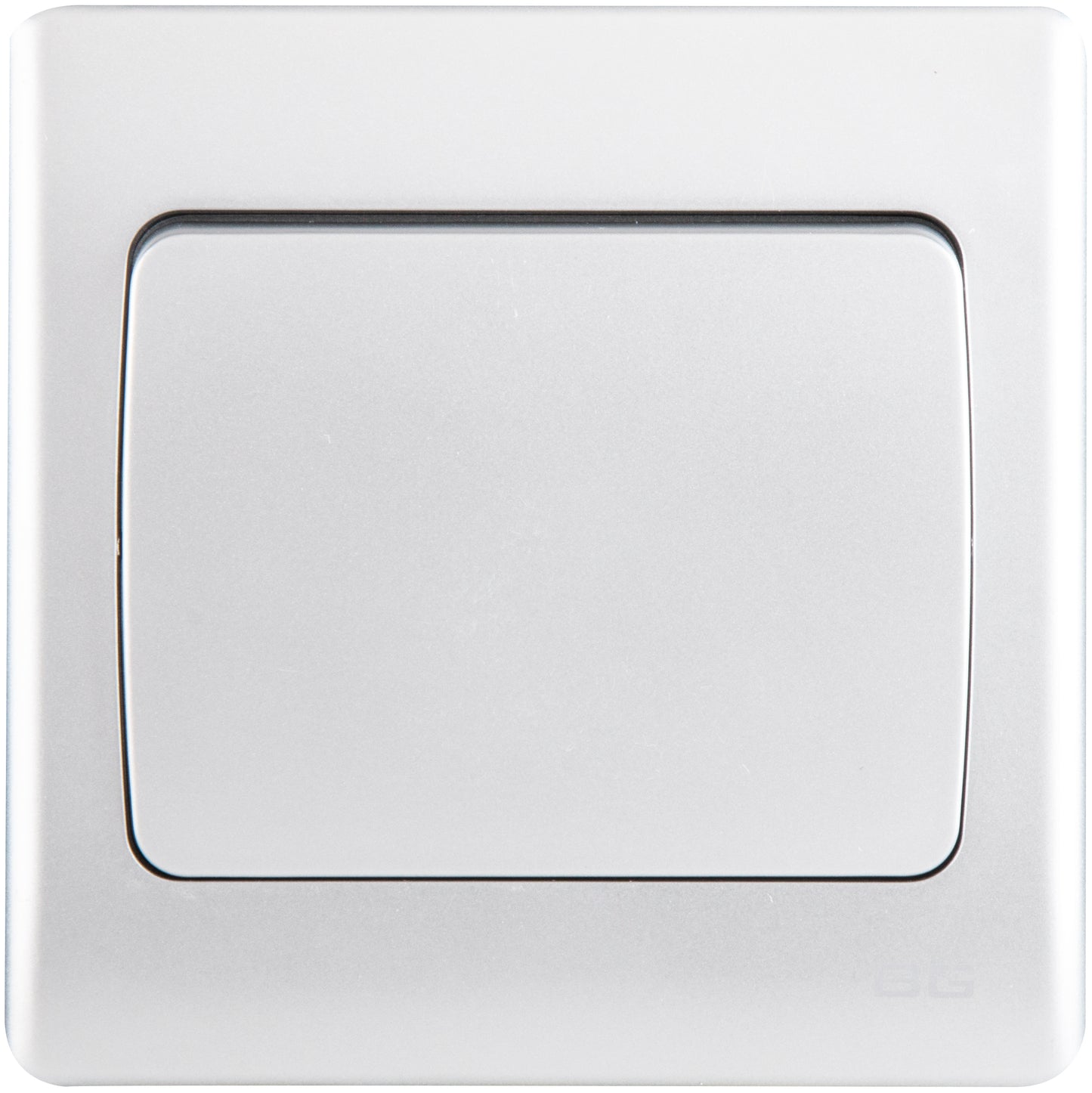 British General | PCSL11W | Neo Slimline 1 Mega Rocker 1-Way Switches, Silver | 25 Years Warranty