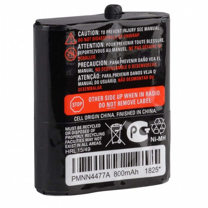 Motorola Solutions | PMNN4477AR | Walkie Talkie Rechargeable Battery Pack | No Warranty