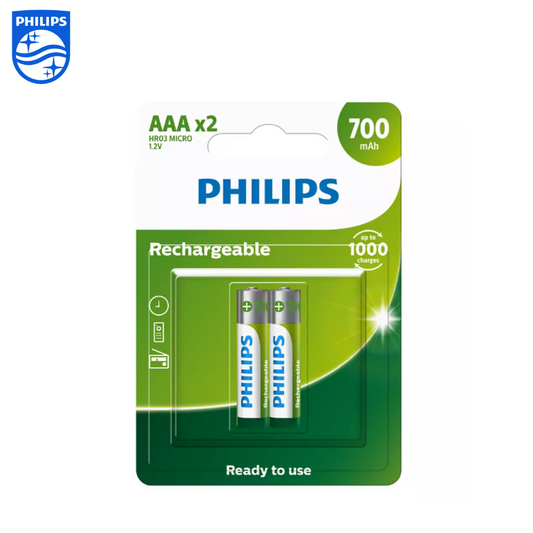 Philips | R03B2RTU70/40 | Multilife NiMH Rechargeable Battery |