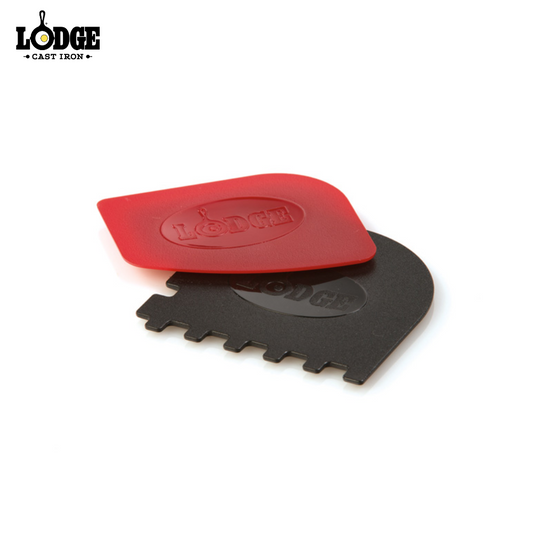 Lodge | SCRAPERCOMBO | ScraperComboSet 1 red 1 blk pan/grill pan scraper